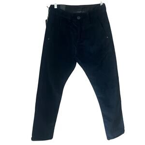 Liu Jo Milano Micro Velvet womens Chino Pants Size US 30 Made in Italy